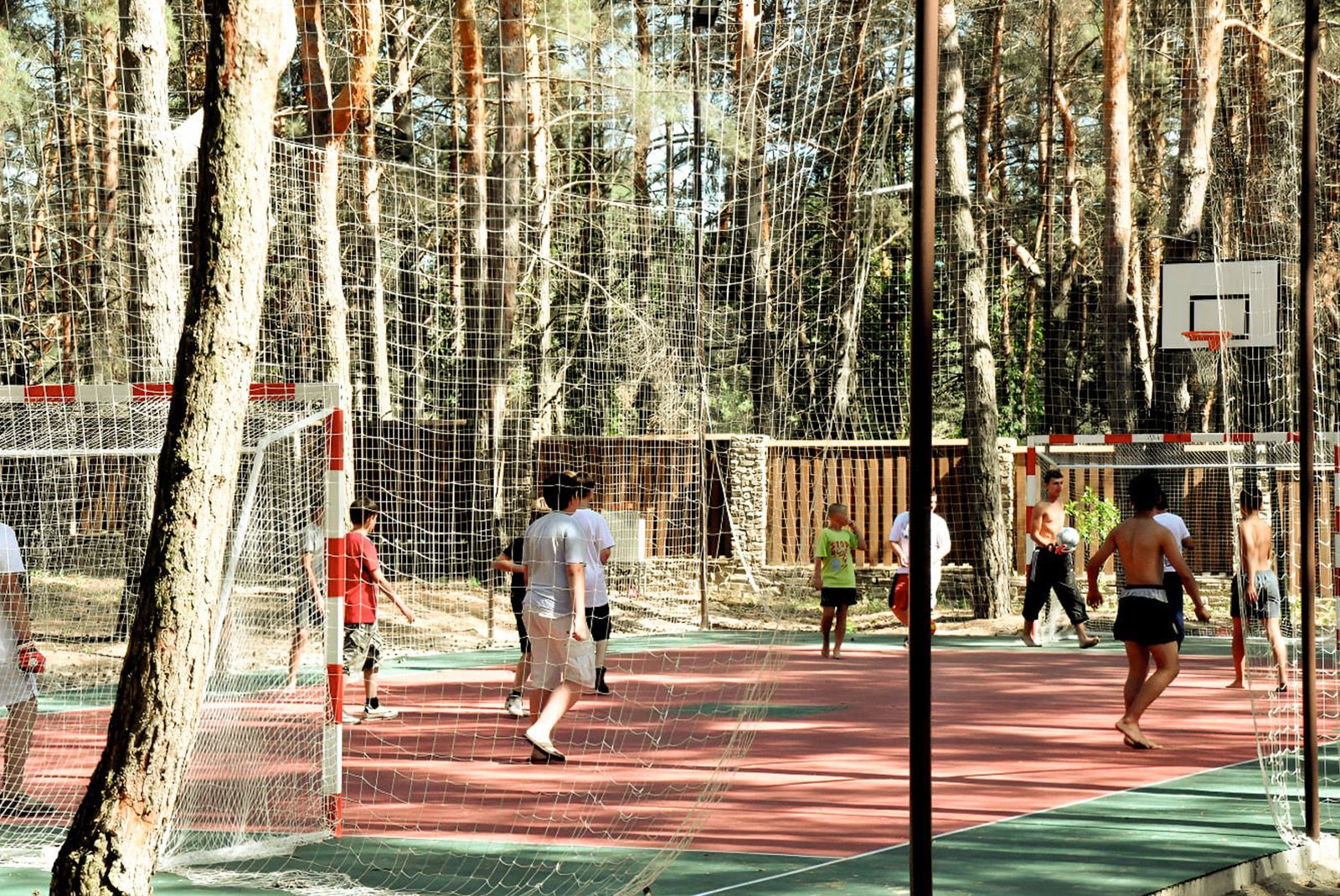 Спортивная площадка на базе отдыха "Аркадия"