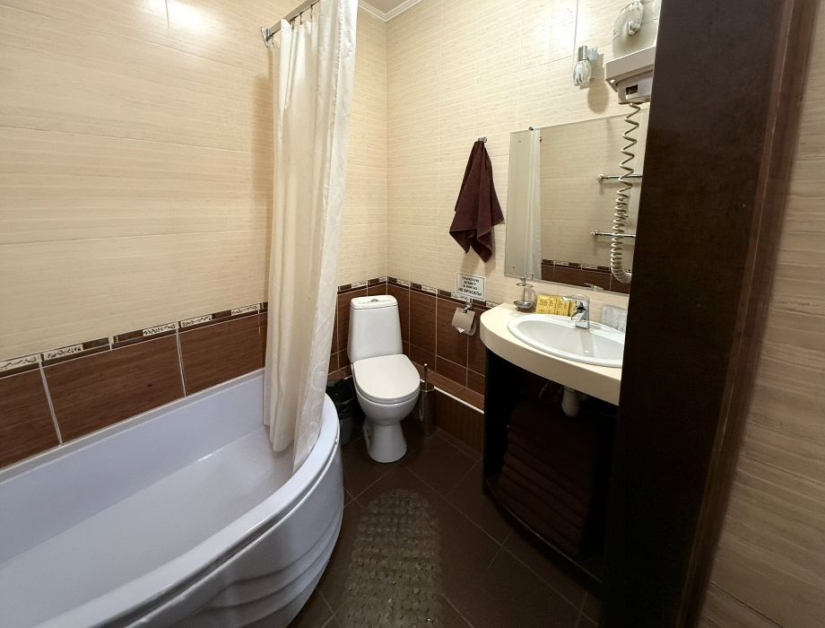 Коттедж на базе отдыха «Аркадия» – ванная комната
