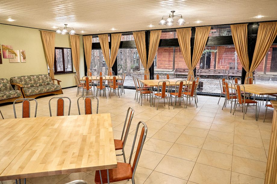 закрытая беседка на базе отдыха "Аркадия" в Белгородской области