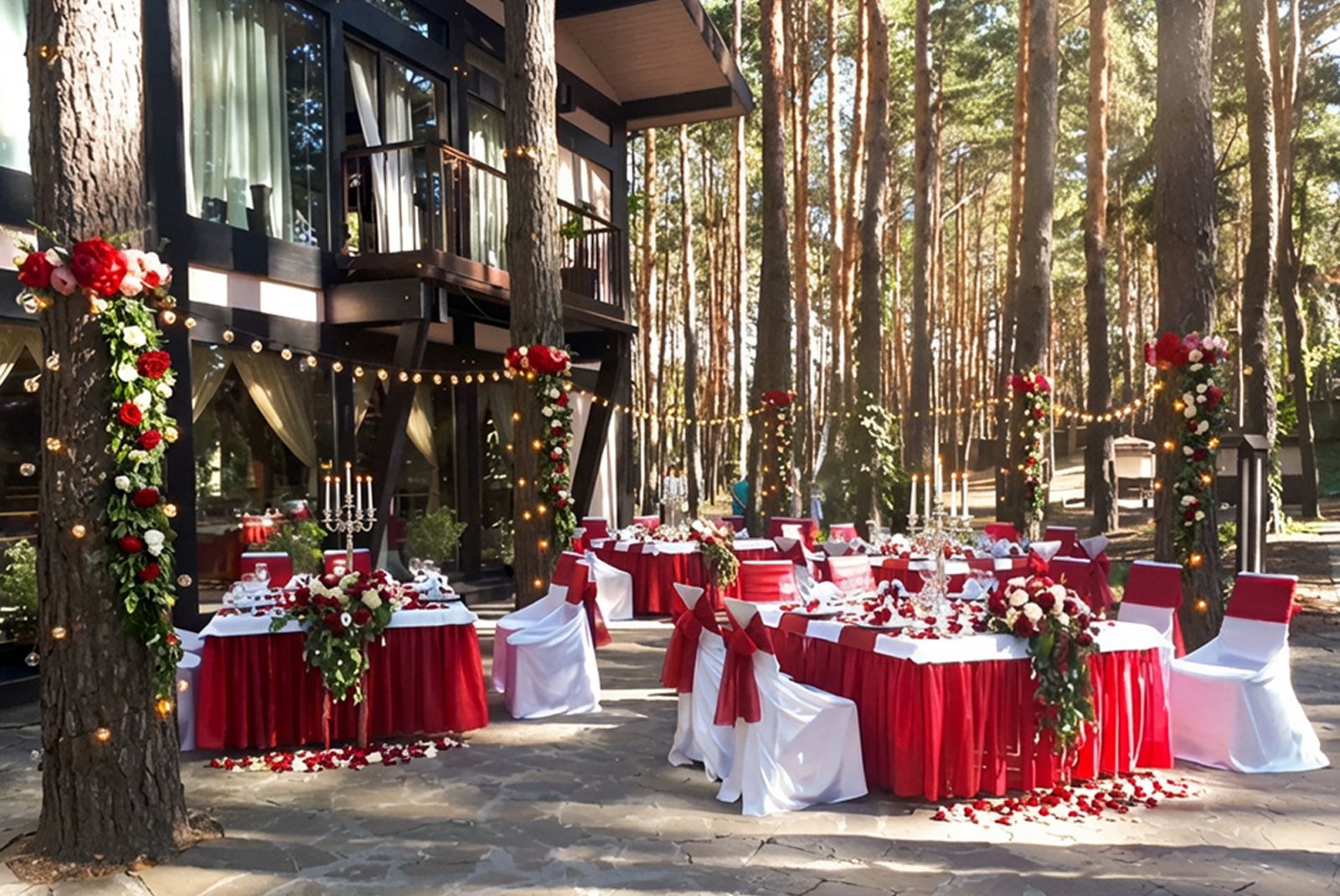 Праздник на природе в ресторане «Аркадия» — юбилей и семейное торжество