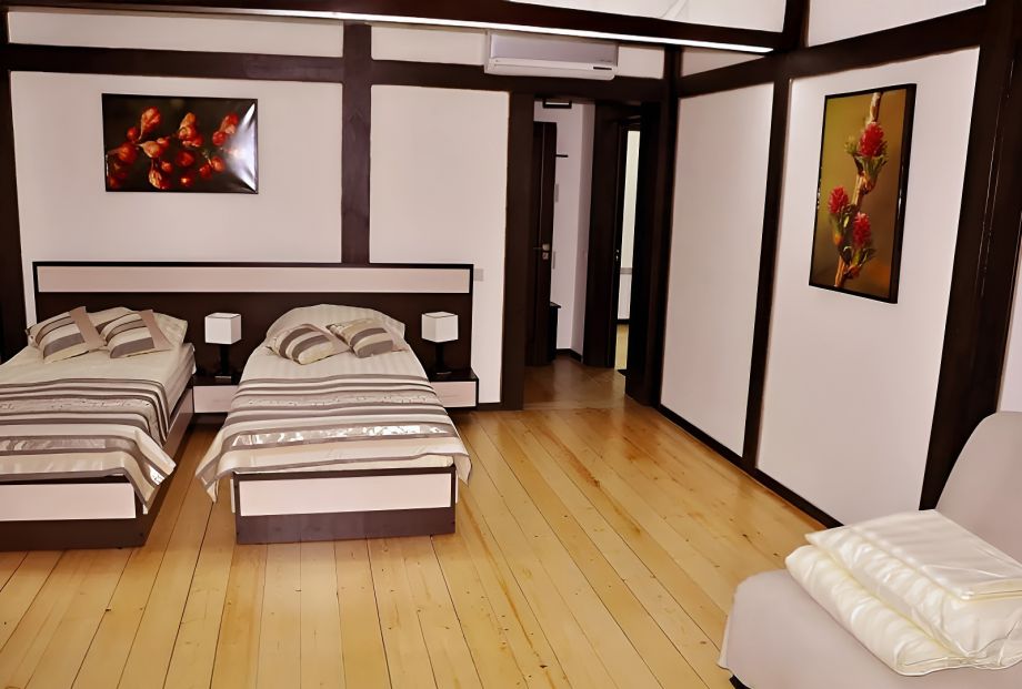 интерьер двухместного номера на базе отдыха Аркадия