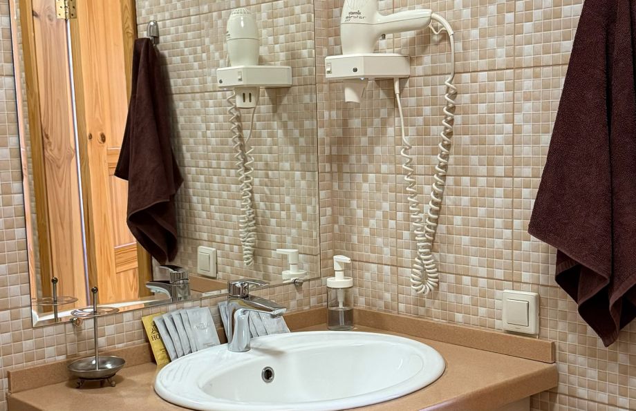 Ванная комната в доме на 6 человек